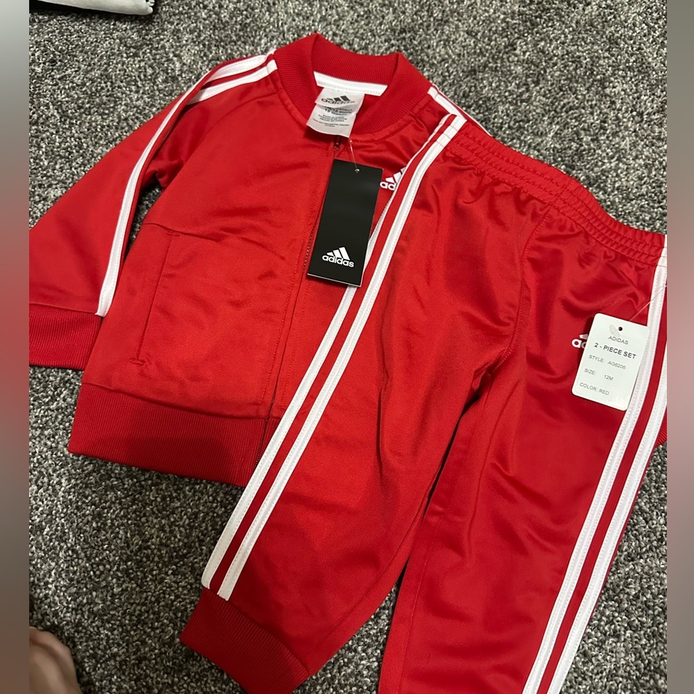 NWT Baby Adidas Track Suit size 12M